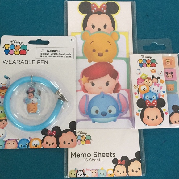 Disney Accessories - Tsum Tsum stationary set